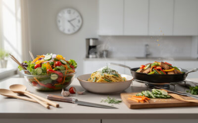Cuisine express : idées rapides et savoureuses pour les journées pressées