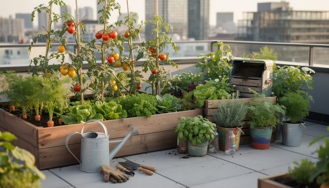 découvrez nos conseils pratiques pour réussir la construction d'un potager urbain chez soi et cultivez vos propres légumes frais en milieu urbain.