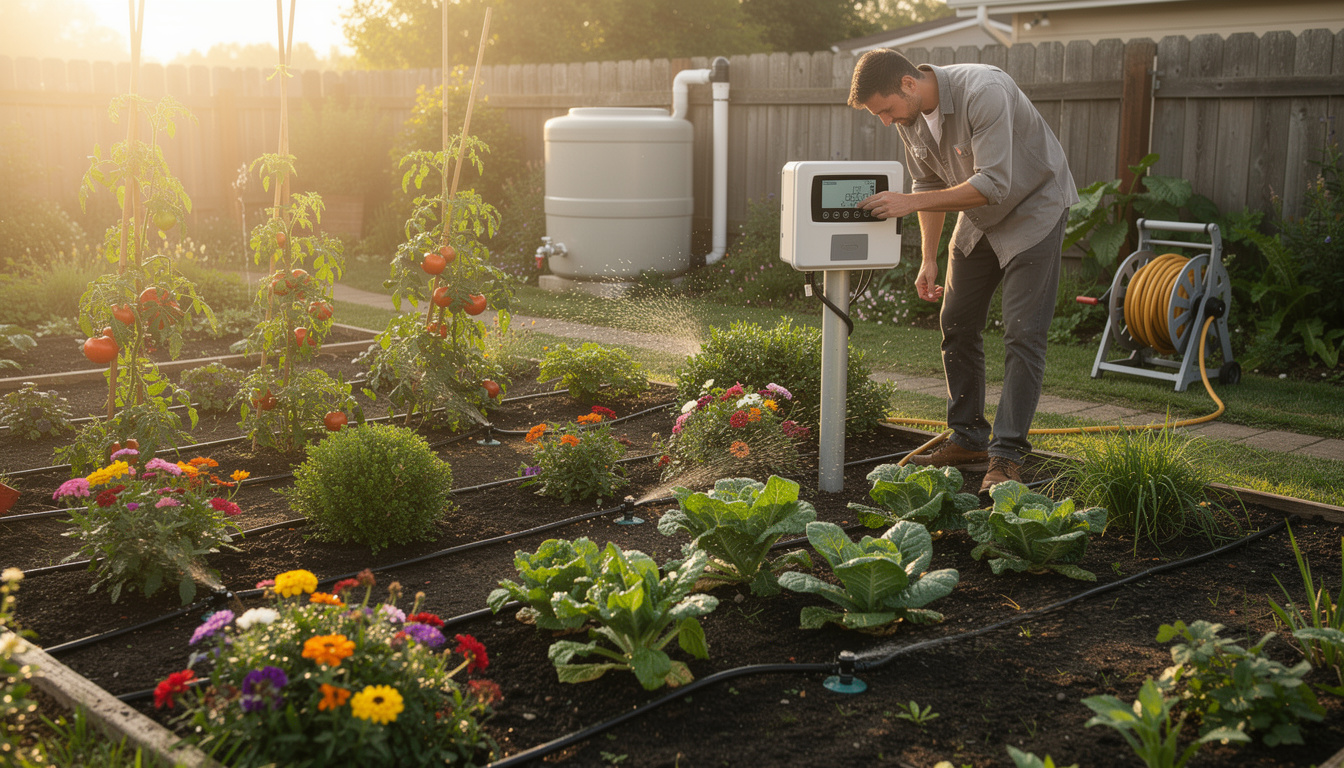 découvrez nos conseils pour un arrosage efficace de votre jardin : fréquence idéale, astuces pratiques et méthodes pour économiser l'eau tout en gardant vos plantes en pleine santé.