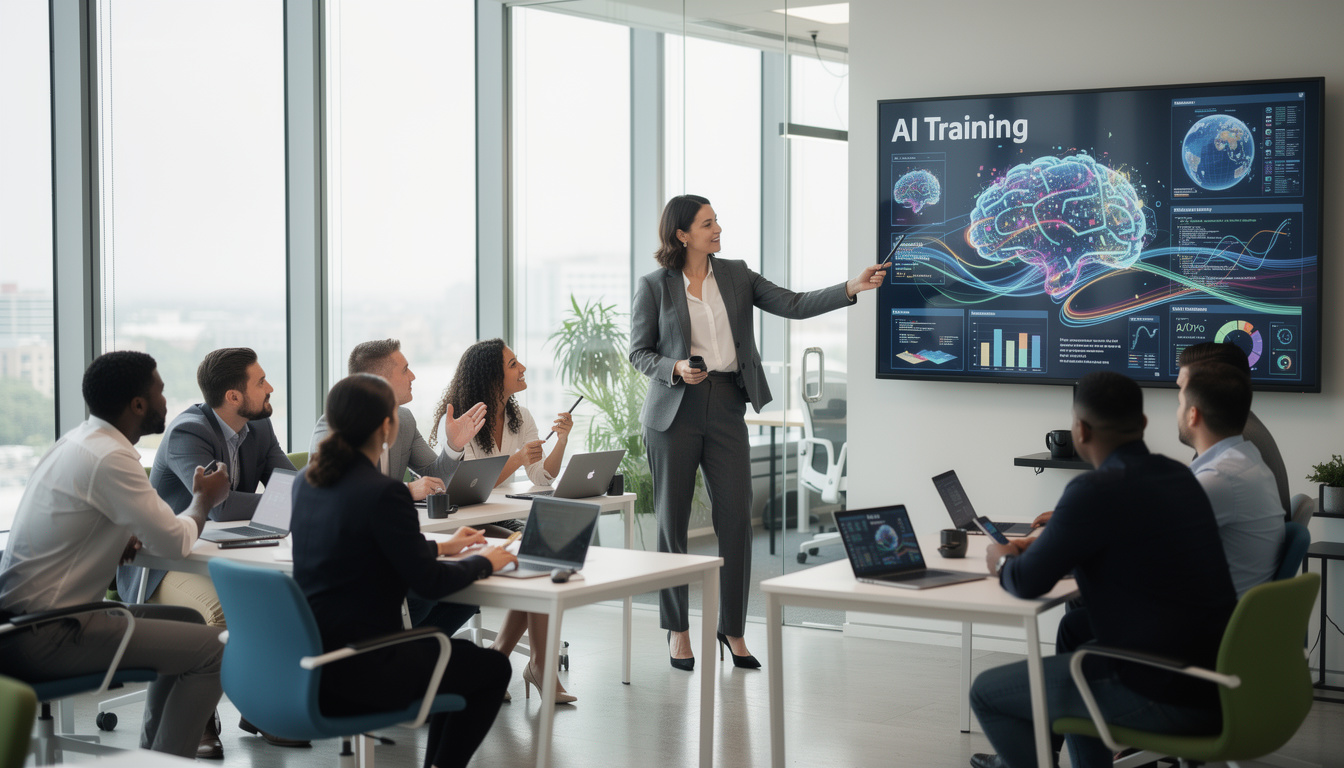 découvrez pourquoi il est essentiel de former vos équipes à l'intelligence artificielle dès maintenant pour rester compétitif et préparer l'avenir de votre entreprise.