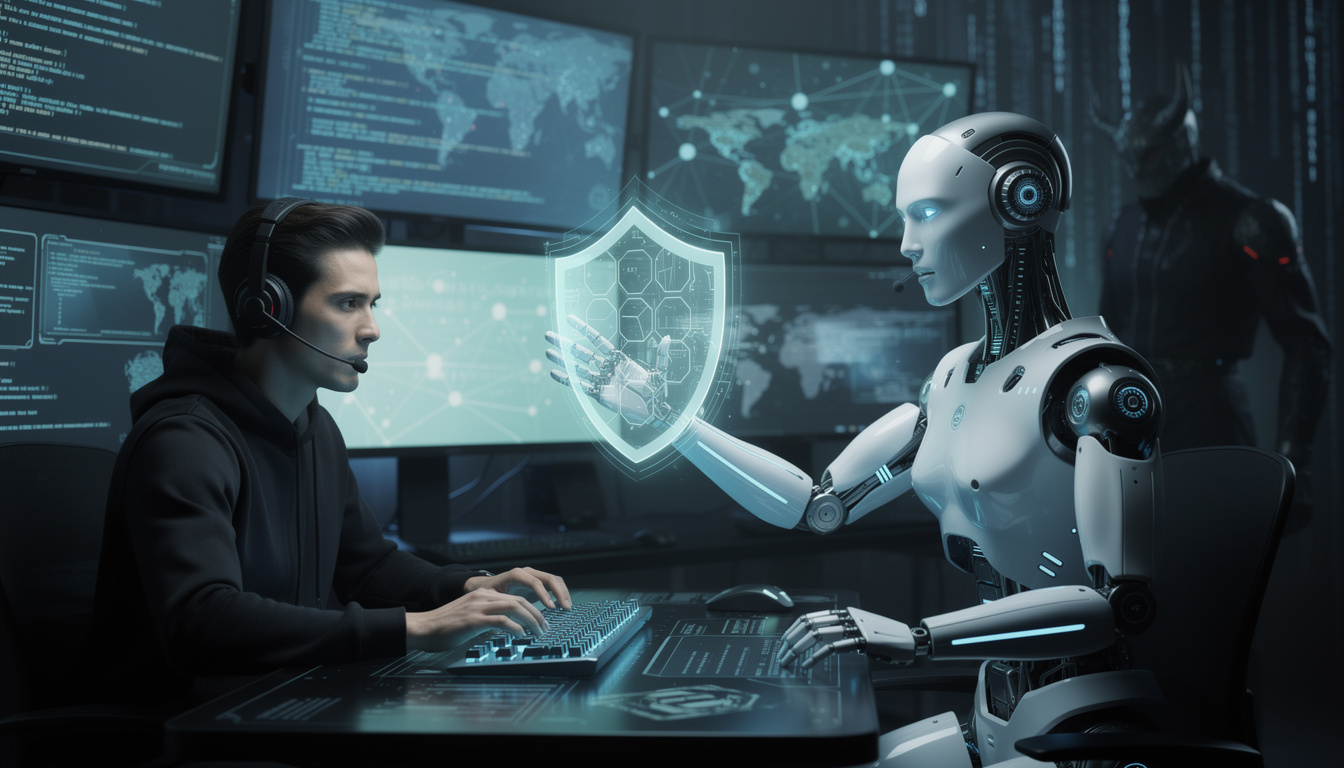 découvrez comment l'intelligence artificielle transforme la cybersécurité, ses avantages et les risques potentiels qu'elle représente pour la protection des données.